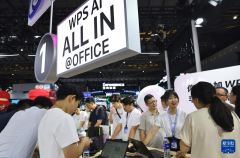 正正在上海举行的2025世界人工智能大会展览现